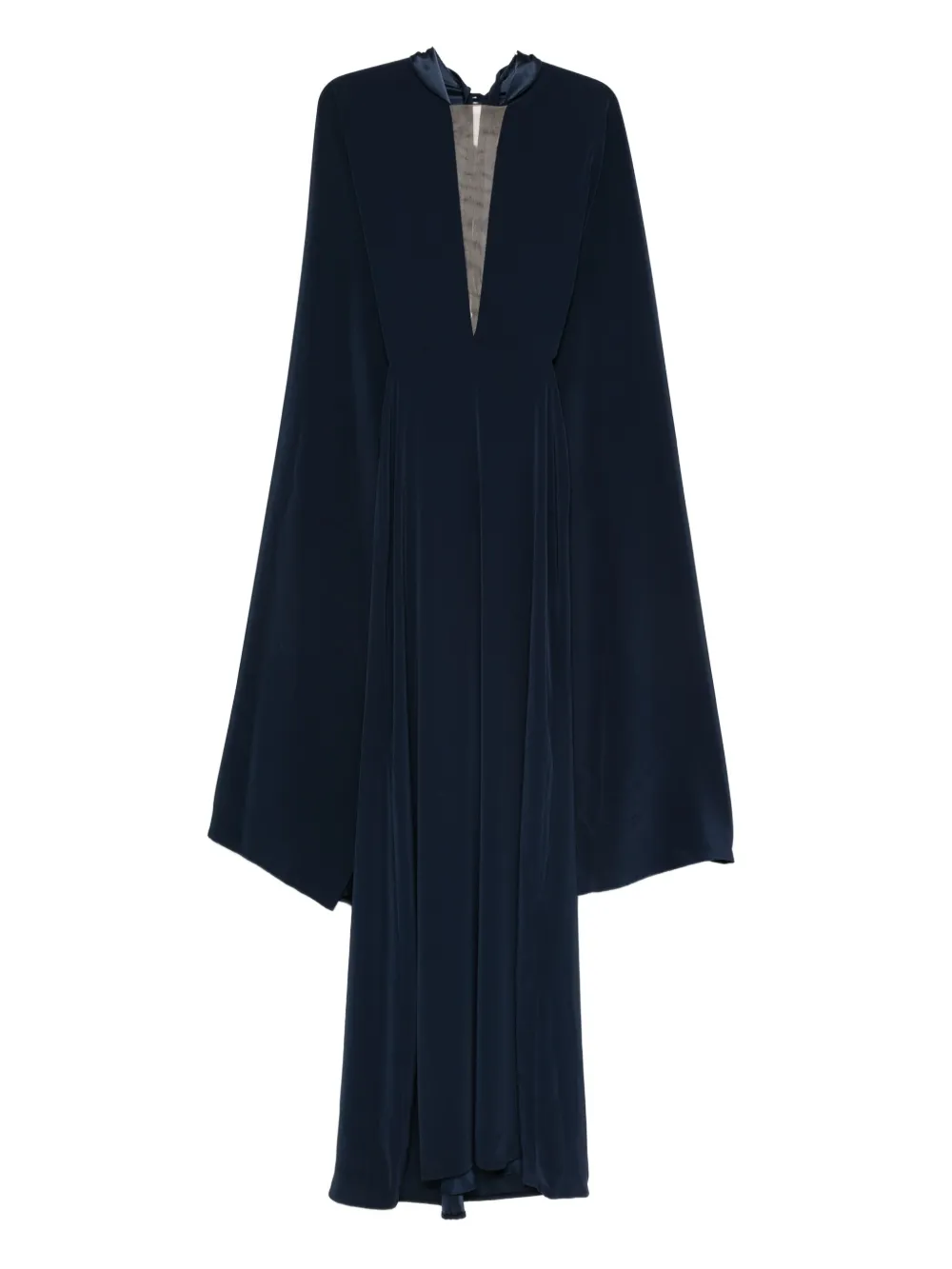 v-neck maxi dress