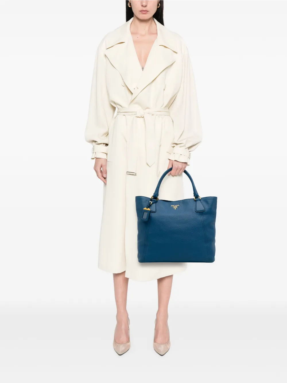 Prada Pre-Owned 2000-2025 Vitello Daino tote bag | Pre-Owned | Image 2