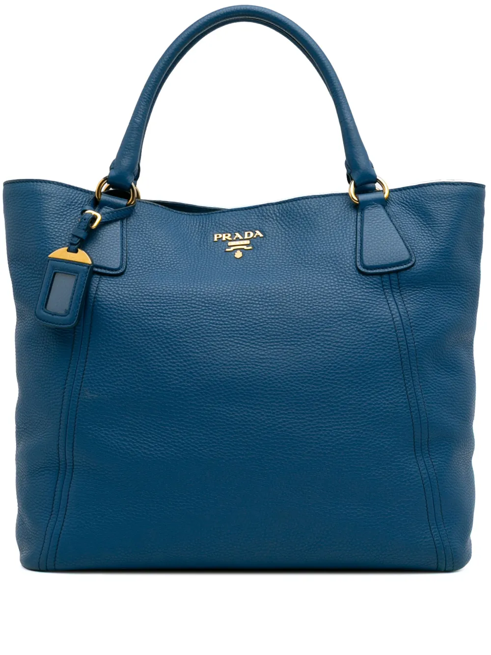 Prada Pre-Owned 2000-2025 Vitello Daino tote bag | Blue | Image 1