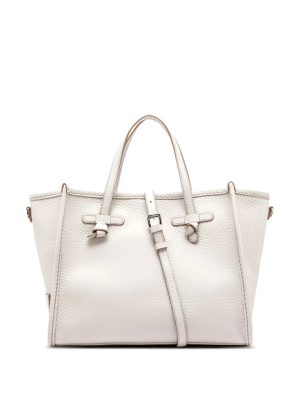GIANNI CHIARINI Club Marcella leren shopper Beige