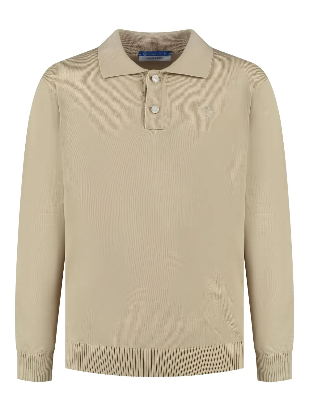 Jacob Cohen Junior Gebreide polotrui Beige
