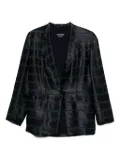 Giorgio Armani Pre-Owned 2000s striped blazer - Blue