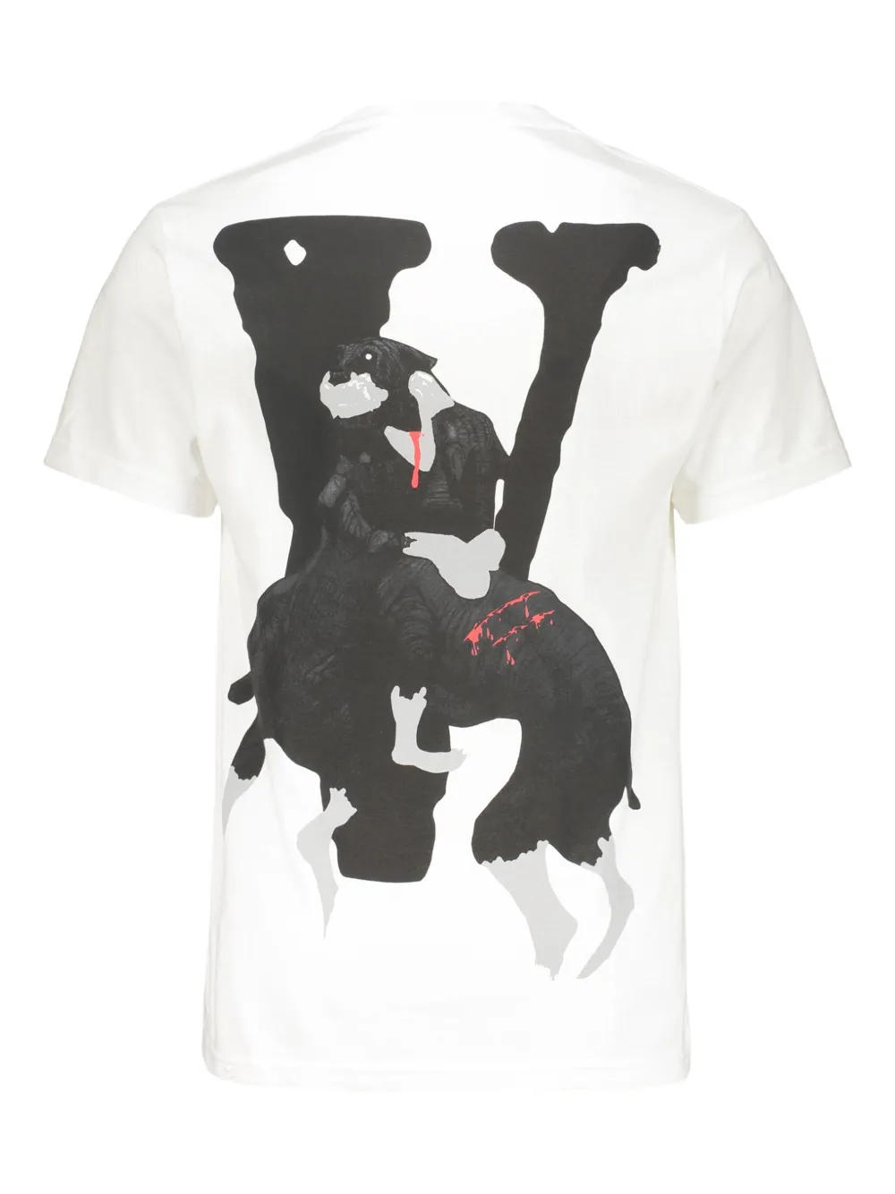 Vlone x City Morgue Dogs cotton T-shirt | White | Image 1