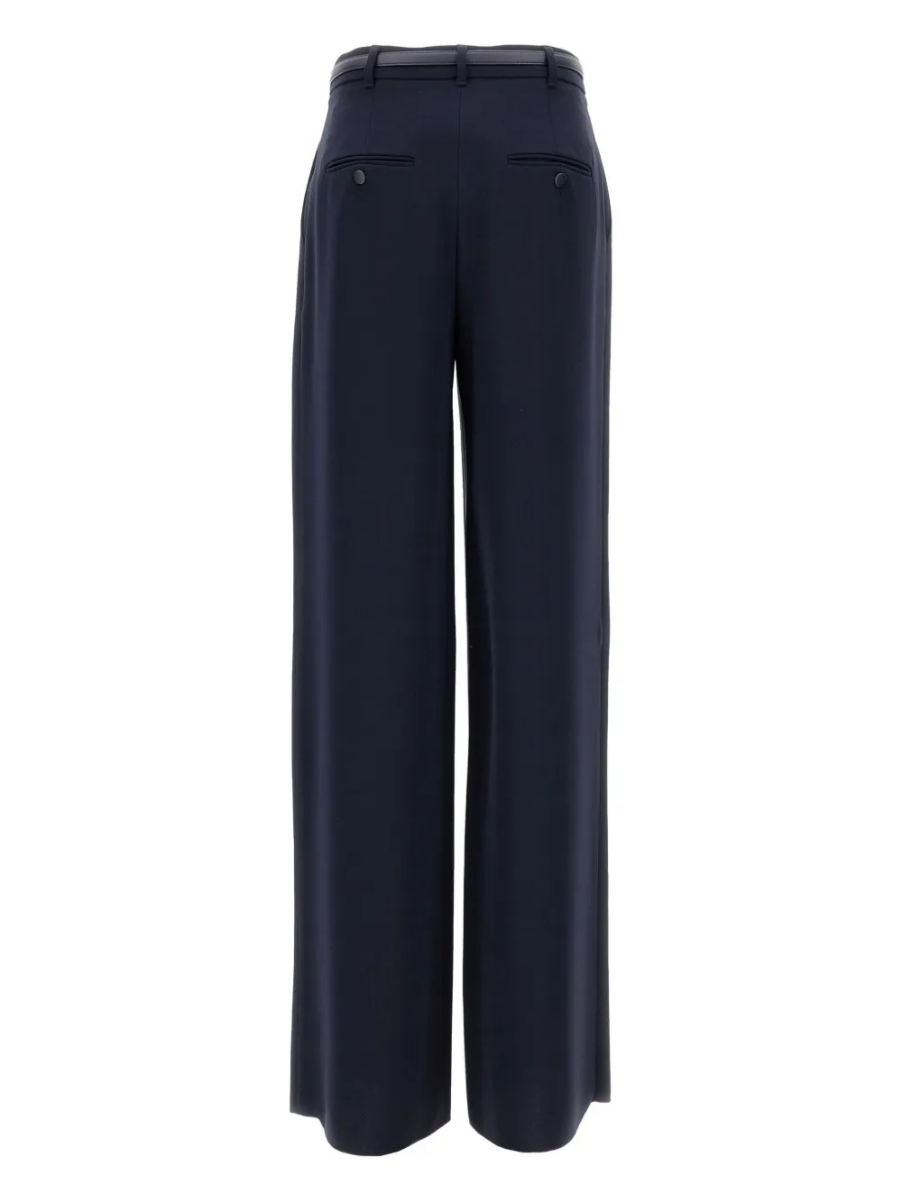 Max Mara Calça wide leg com cinto | Calça social | Image 2