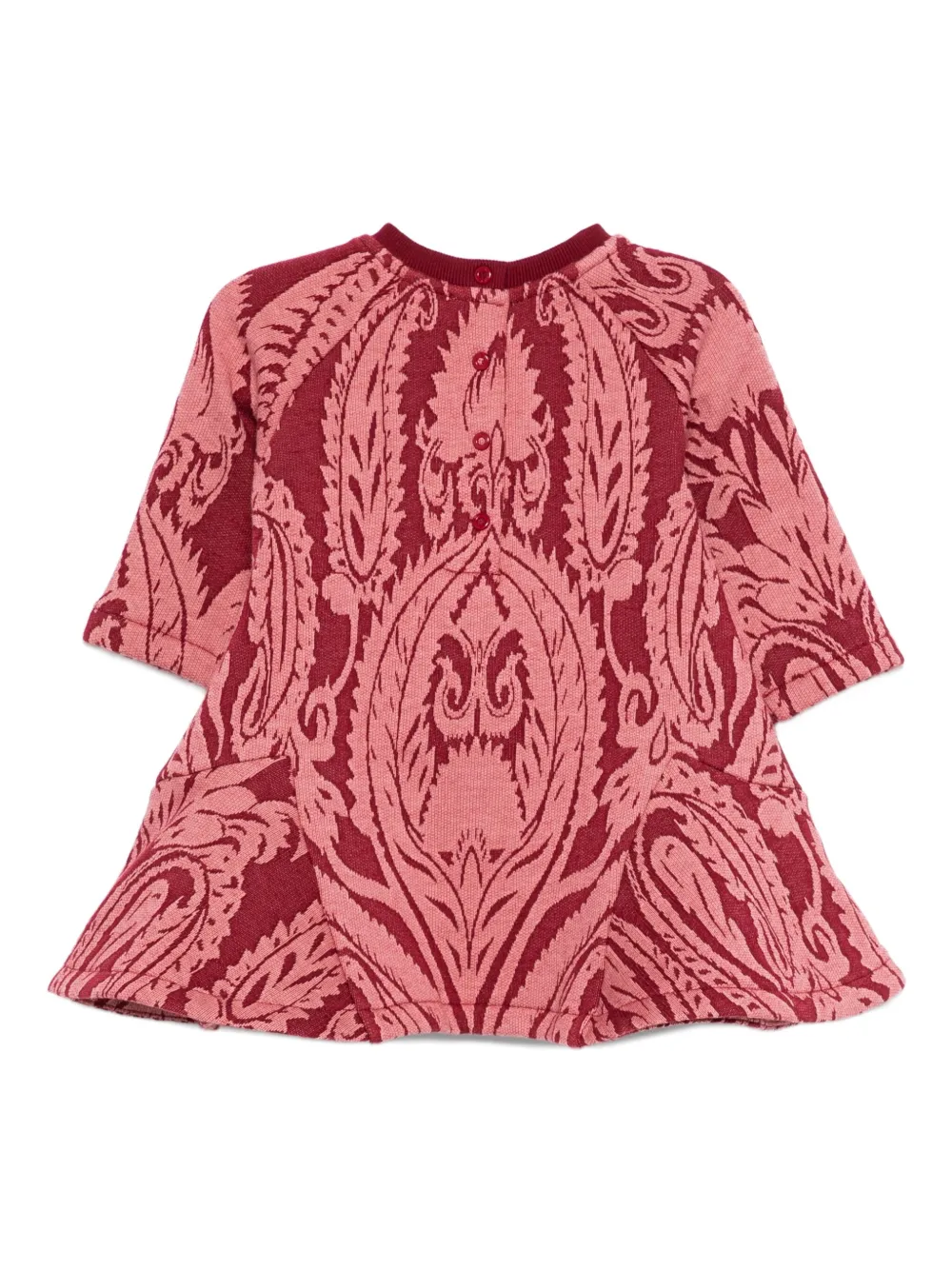 ETRO KIDS Flared mini-jurk met print - Roze