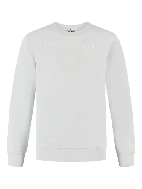 Stone Island Junior embroidered-logo sweatshirt