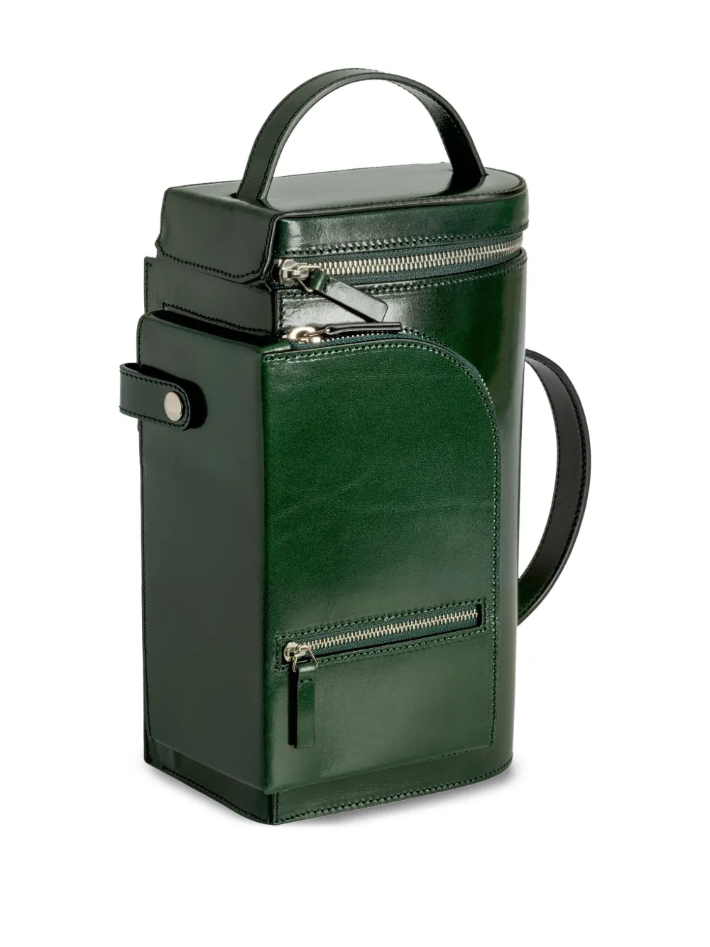 Merryl Tielman Fabiola shopper met ritssluiting - Groen
