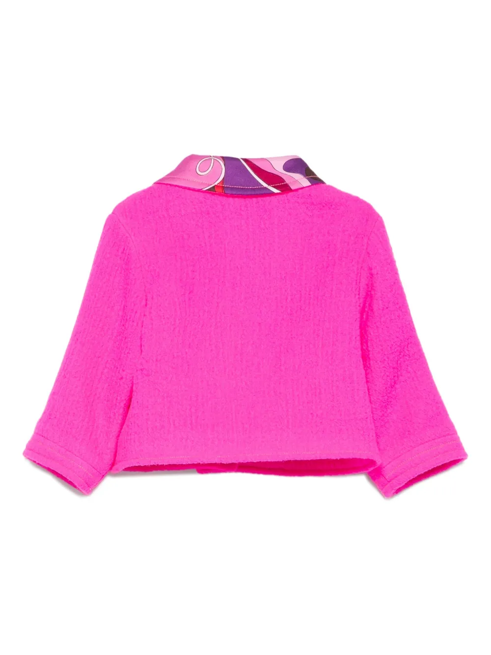 PUCCI Junior contrast-collar jacket | Baby Smart Jackets | Image 2
