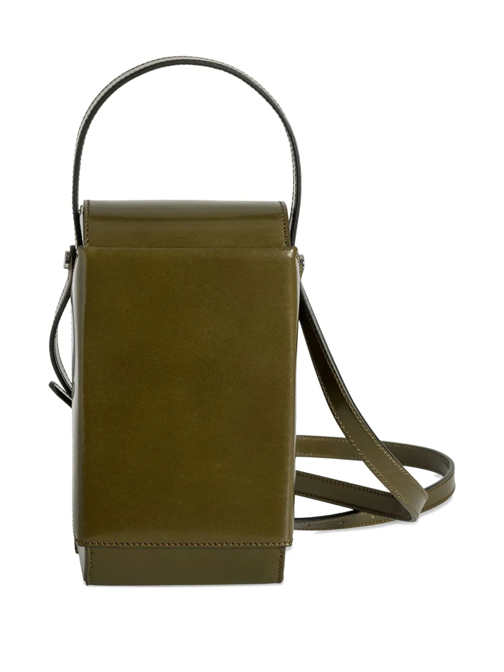 Merryl Tielman Frank top-handle cross body bag - Verde
