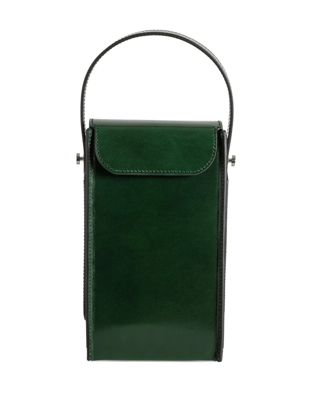 Frank top-handle flap cross body bag