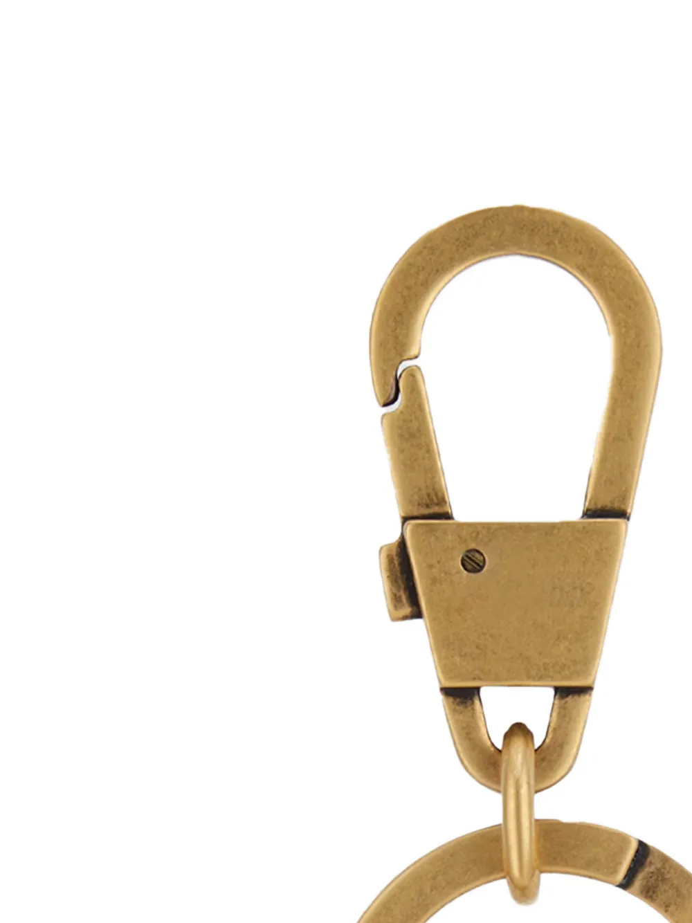 Gucci double-G keyring Goud