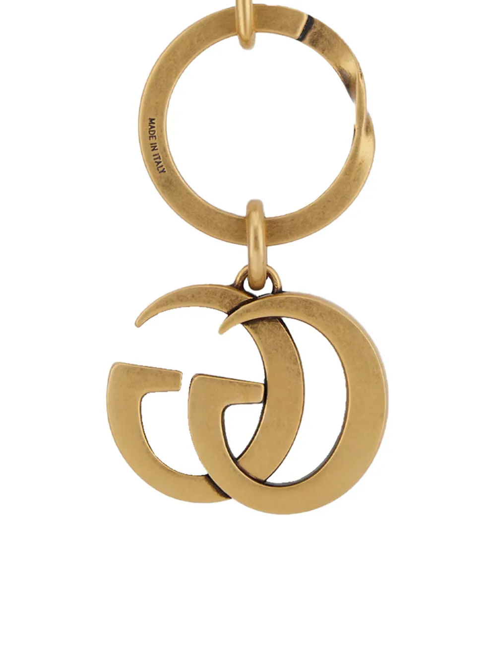 Gucci double-G keyring Goud