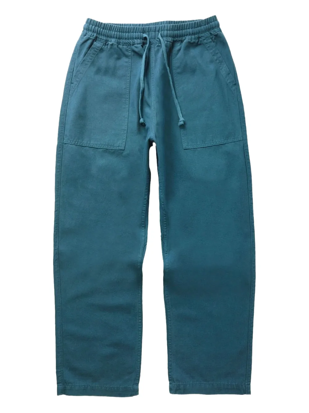 Service Works patch-pocket drawstring trousers | Blue | Image 1