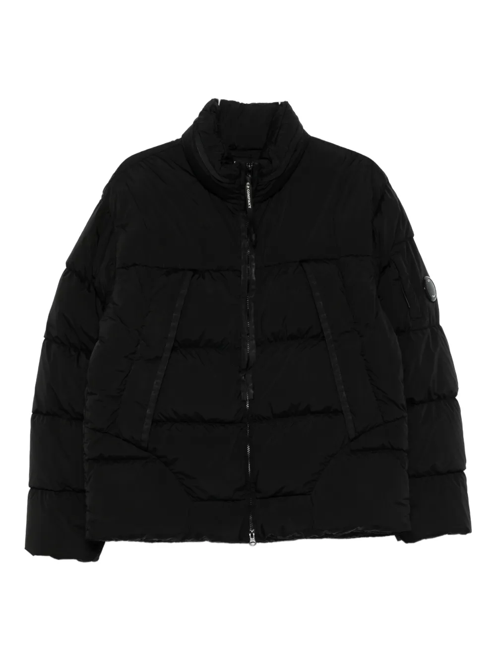 C.P. Company quilted panelled jacket - Nero