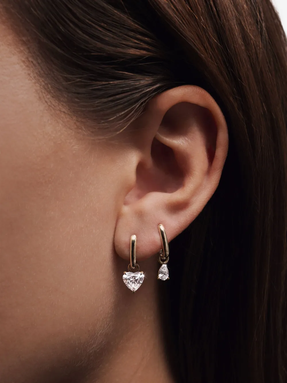 Loev 14k Yellow Gold Allday Diamond Earrings In Gold