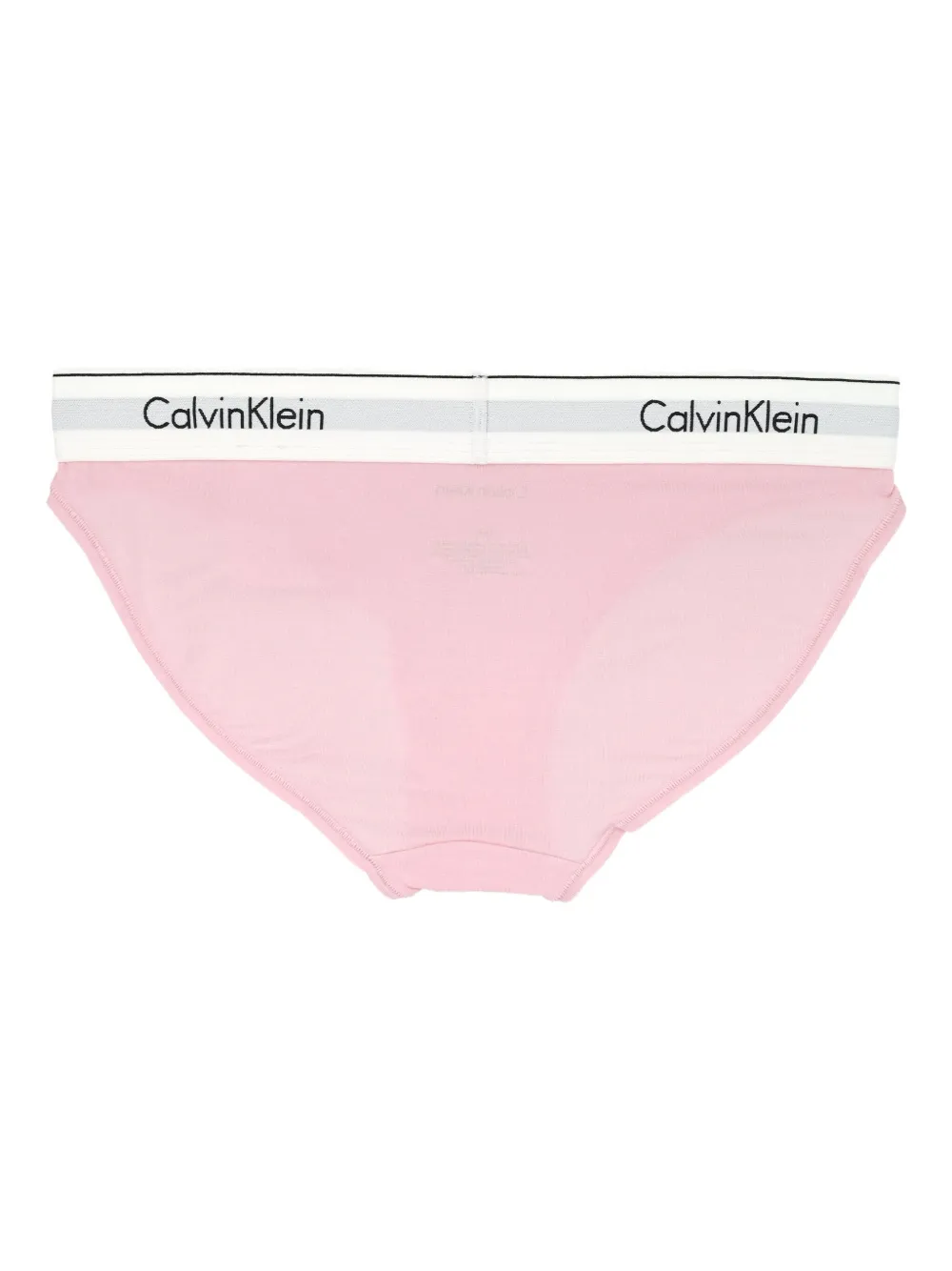 Calvin Klein logo-waistband briefs - ピンク Calvin Klein logo-waistband briefs - ピンク