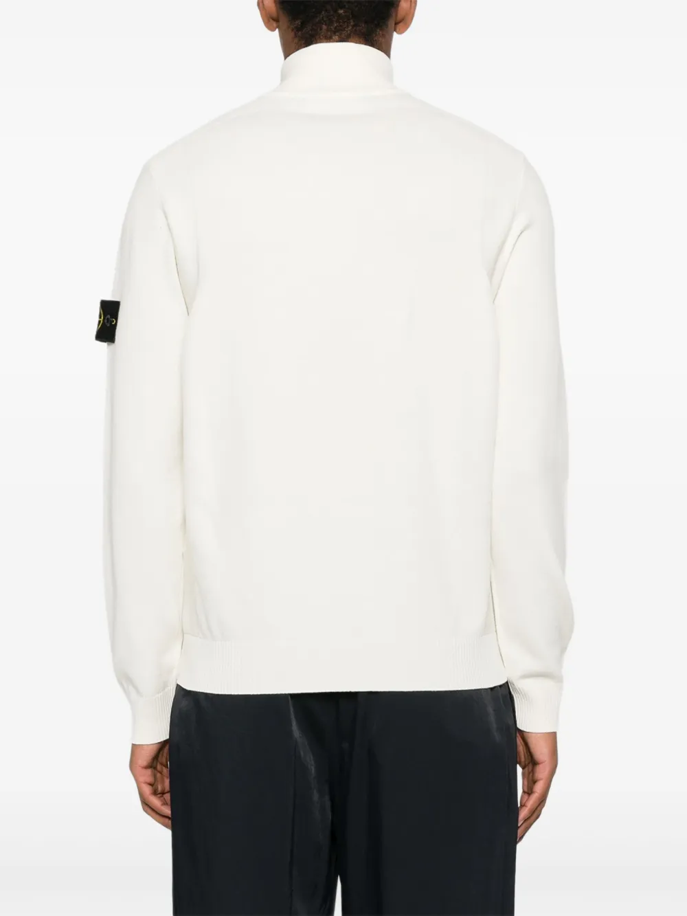 Stone Island virgin wool-blend jumper Wit