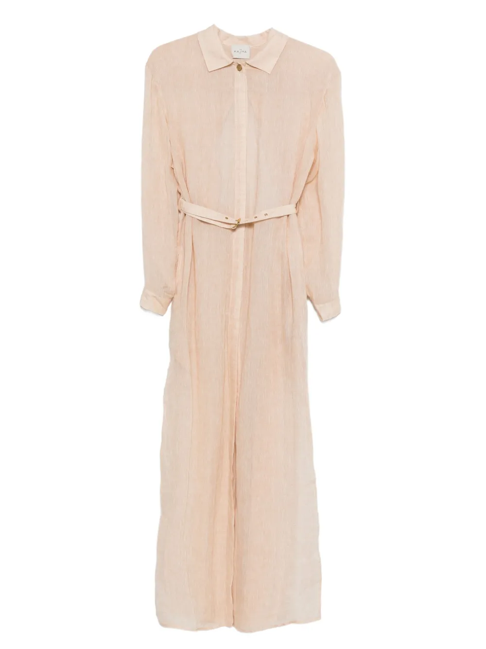 Le Kasha linen dress - ニュートラル Le Kasha linen dress - ニュートラル