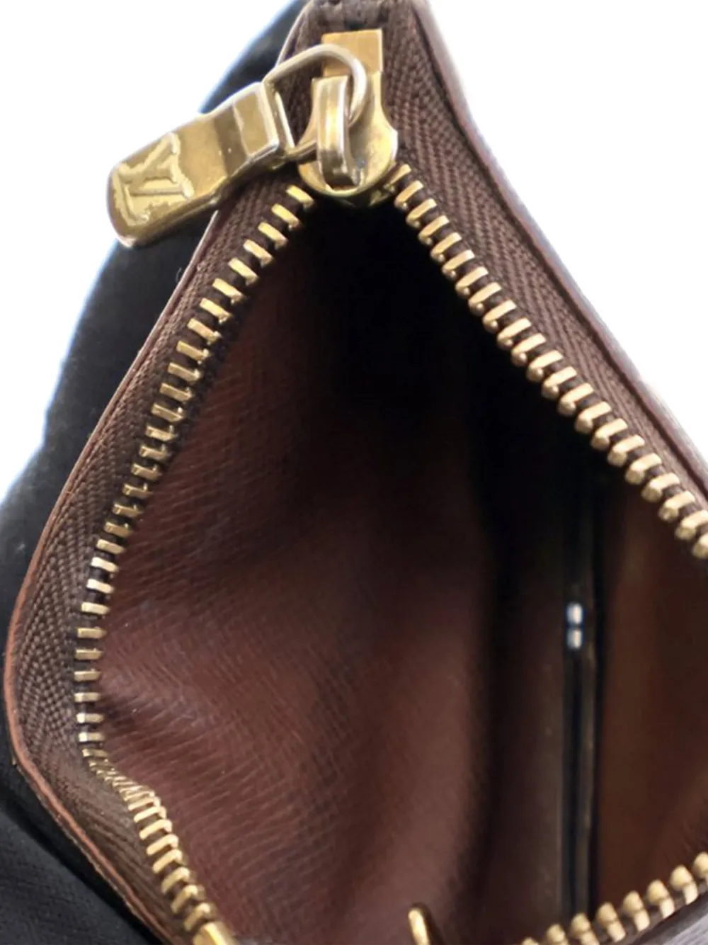 Pre-owned Louis Vuitton 1990-2025 Monogram Key Pouch Coin Pouch