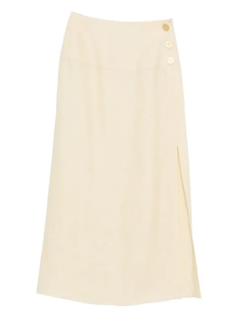 Le Kasha falda con botones