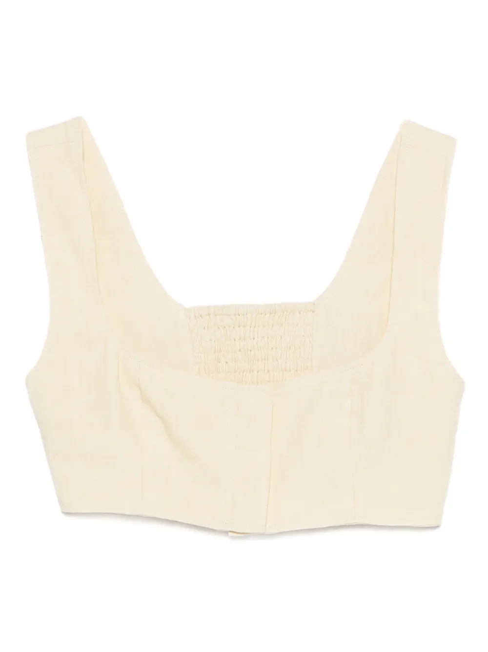 Le Kasha square-neck top | Yellow | Image 1