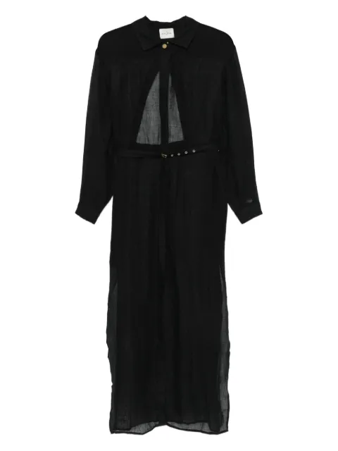 Le Kasha linen midi dress