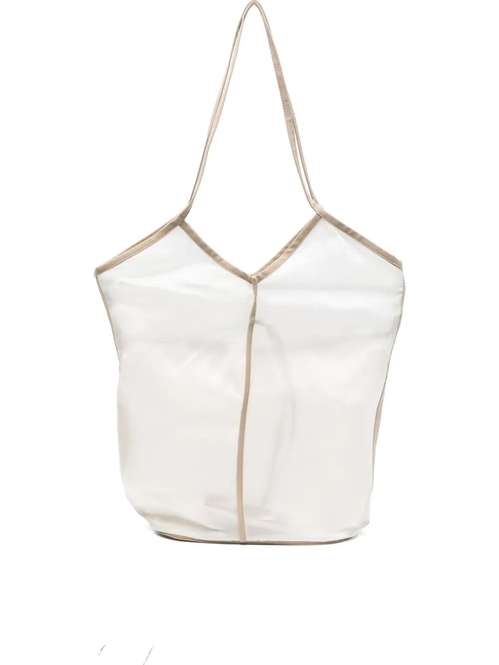 Hereu Double-handle Tote Bag In Neutral