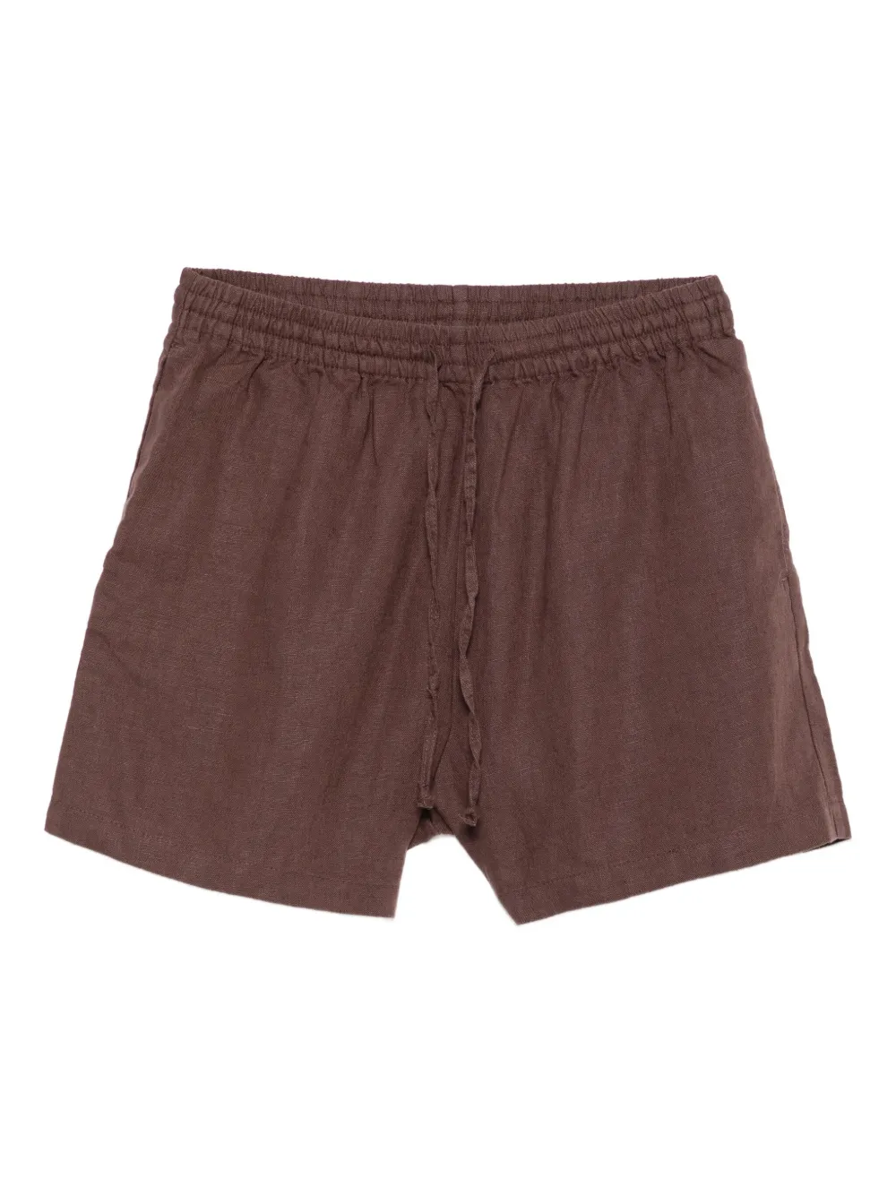 SAMSOE SAMSOE Maren drawstring linen shorts | Brown | Image 1
