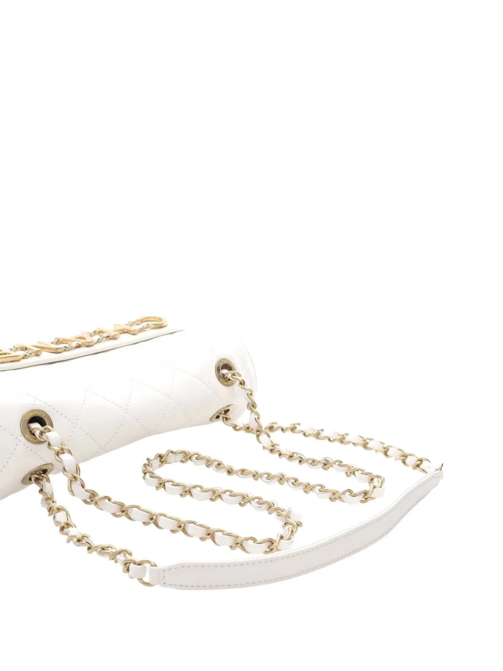 CHANEL Pre-Owned 2019 Medium Quilted Calfskin Enchained Flap crossbody bag | Pre-Owned | Image 2