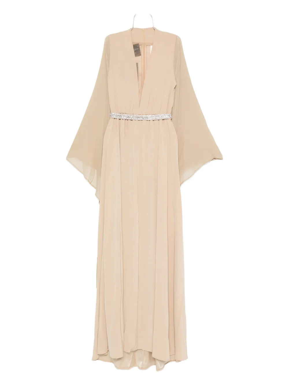 STEPHANE ROLLAND embellished-belt maxi dress | Neutrals | Image 1