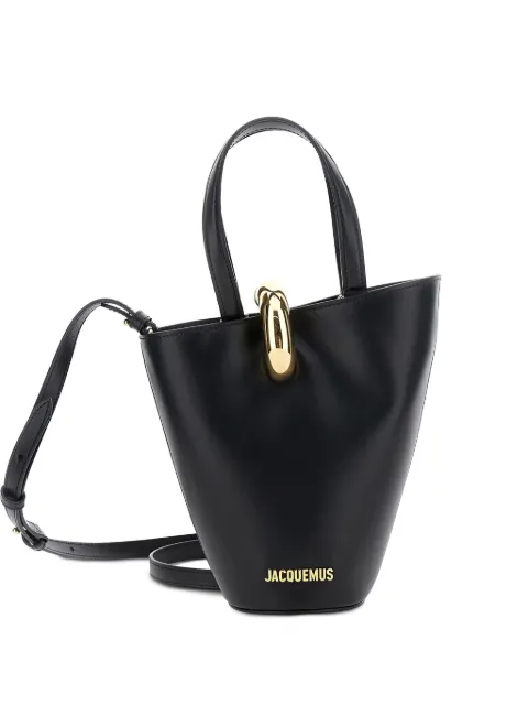 Jacquemus Le Petit Bamboula ring-top bucket bag