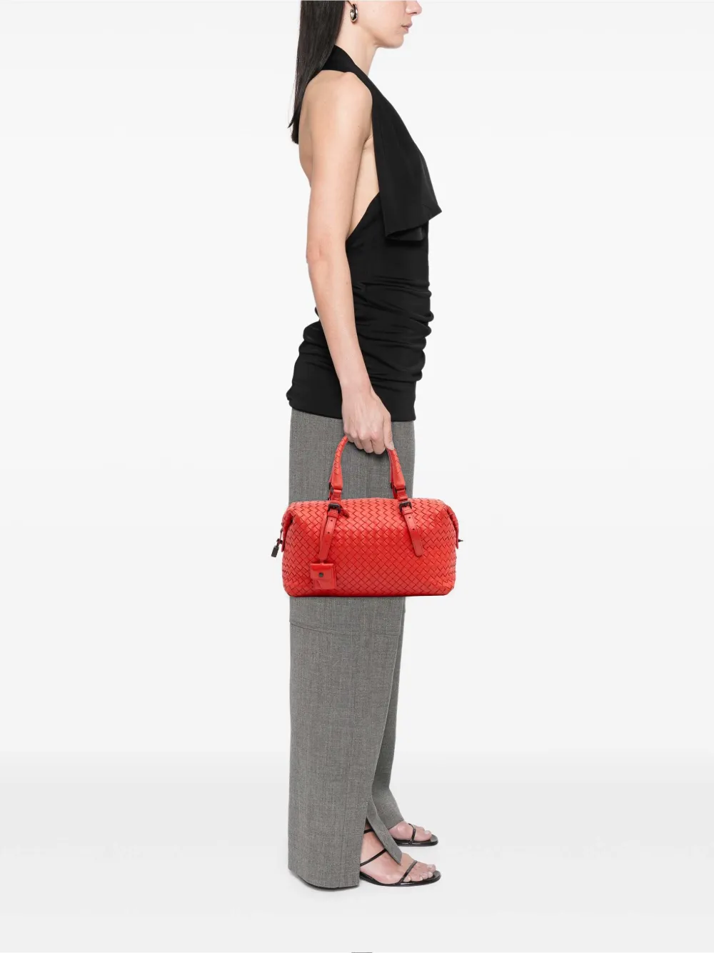 Bottega Veneta Pre-Owned 2010 Nappa Intrecciato boston bag | Pre-Owned | Image 2