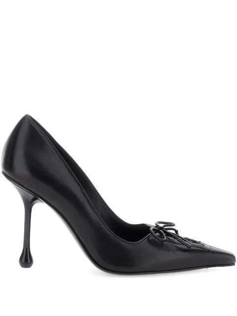 Jimmy Choo Scarlet Pumps mit Schnürung 95mm