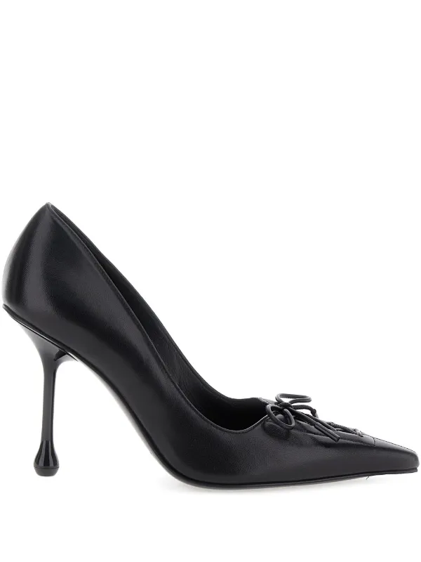 Jimmy Choo Scarlet レースアップ パンプス | ブラック | FARFETCH JP