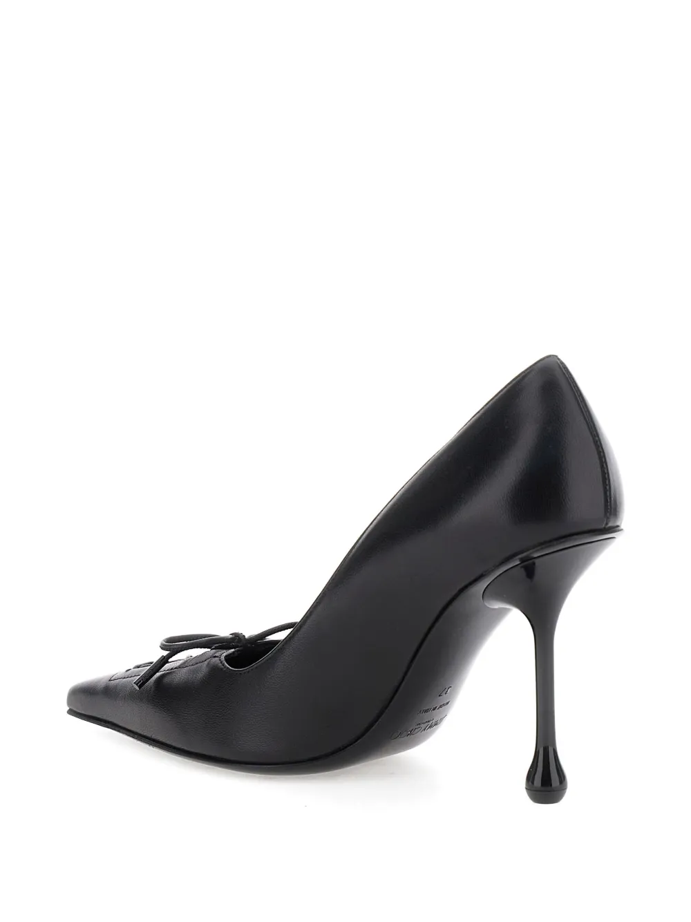 Jimmy Choo 95mm Scarlet lace-up pumps Black