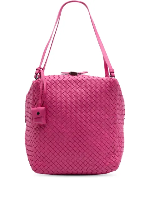 Bottega Veneta Pre-Owned 2012-2025 Nappa Intrecciato Cube shoulder bag
