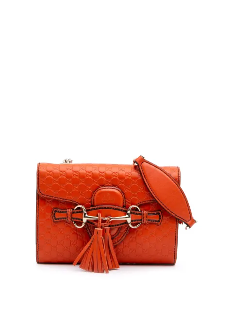 Gucci Pre-Owned 2016-2025 mini Microguccissima Emily Umhängetasche