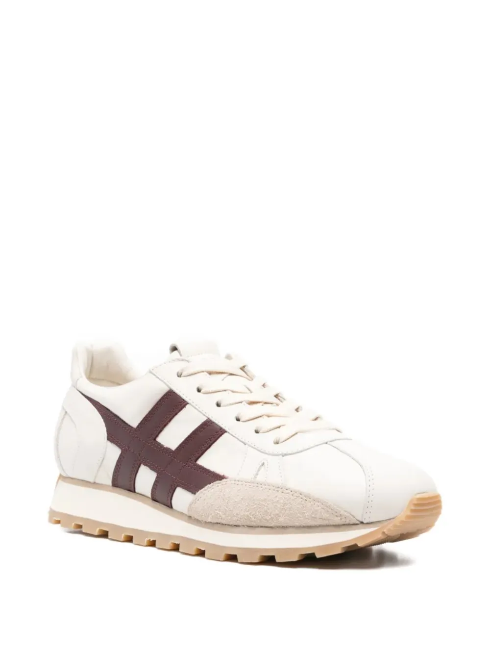 Hogan baskets en daim 86er à rayures H | Baskets basses | Image 2