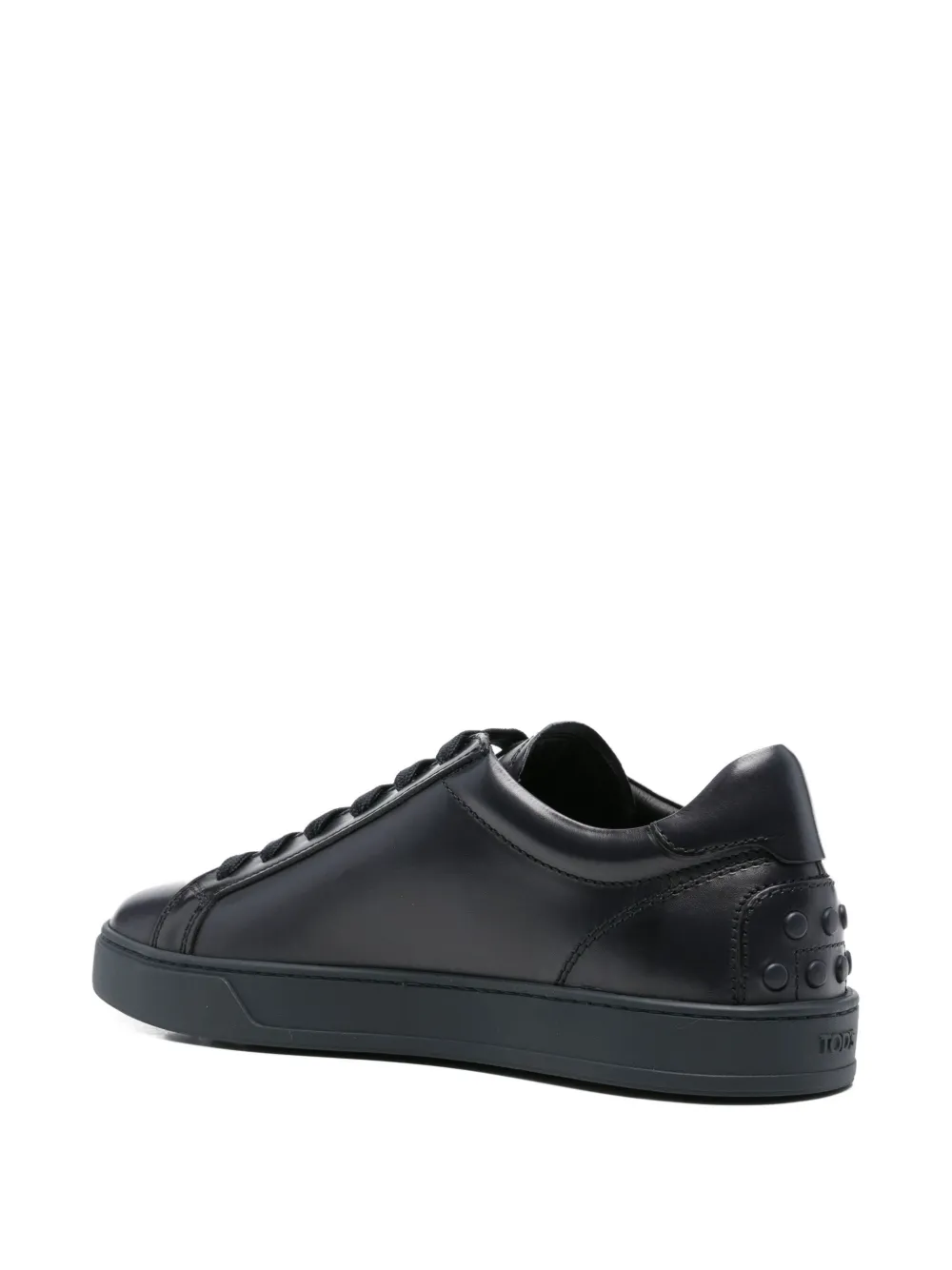 Tod's leather lace-up sneakers Blue