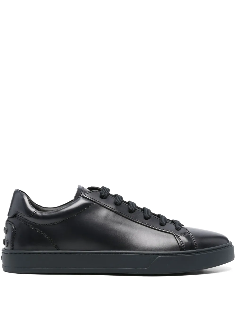 Tod's leather lace-up sneakers Blue