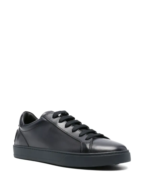 Tod's Leather lace-up Sneakers Blue FARFETCH PH