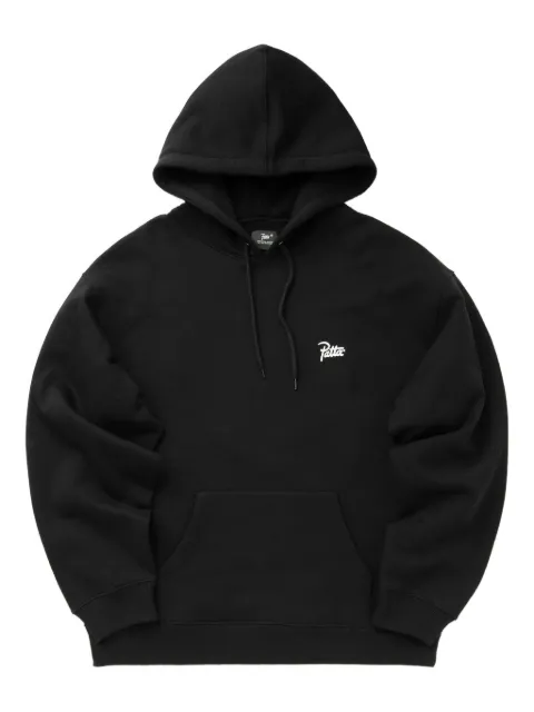 PATTA Bark dog-embroidered kangaroo-pocket hoodie