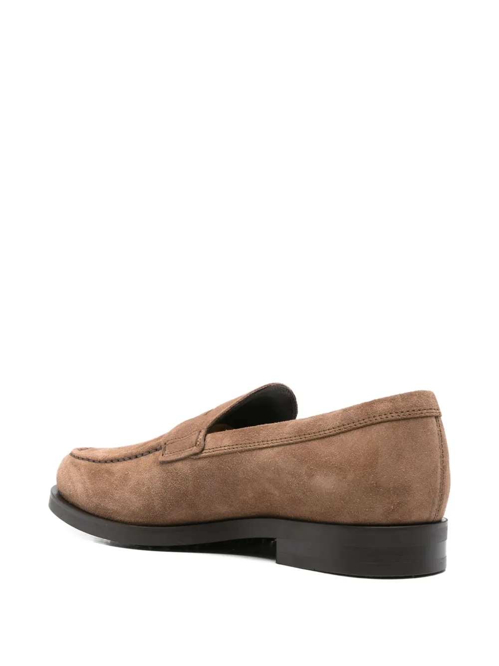 Tod's penny suede loafers Brown