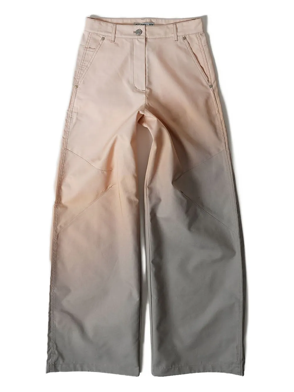 Open YY ombré-effect pants | Pink | Image 1