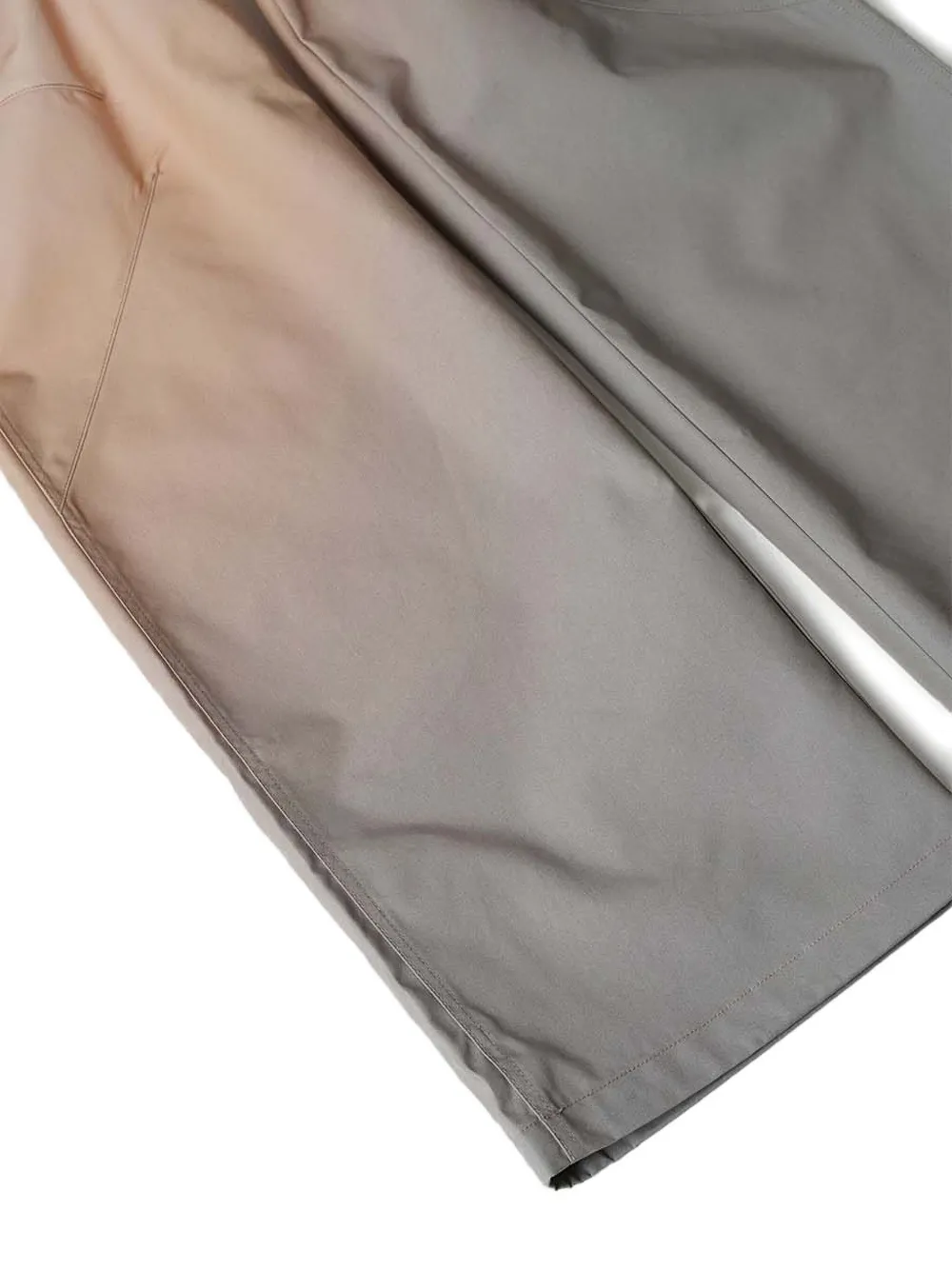 Open Yy Ombré-effect Pants In Brown