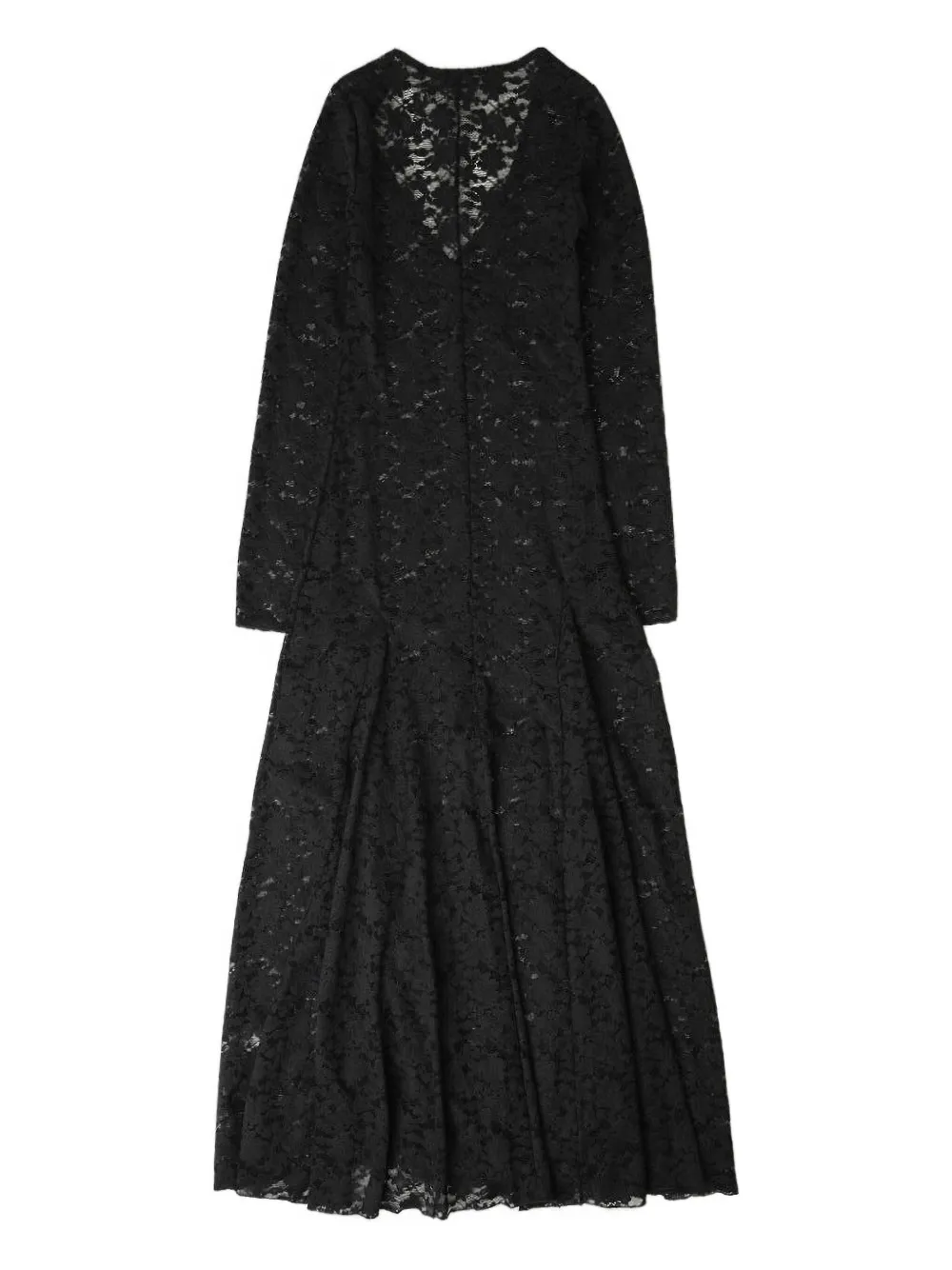 Gimaguas Tess Lace Midi Dress In Black