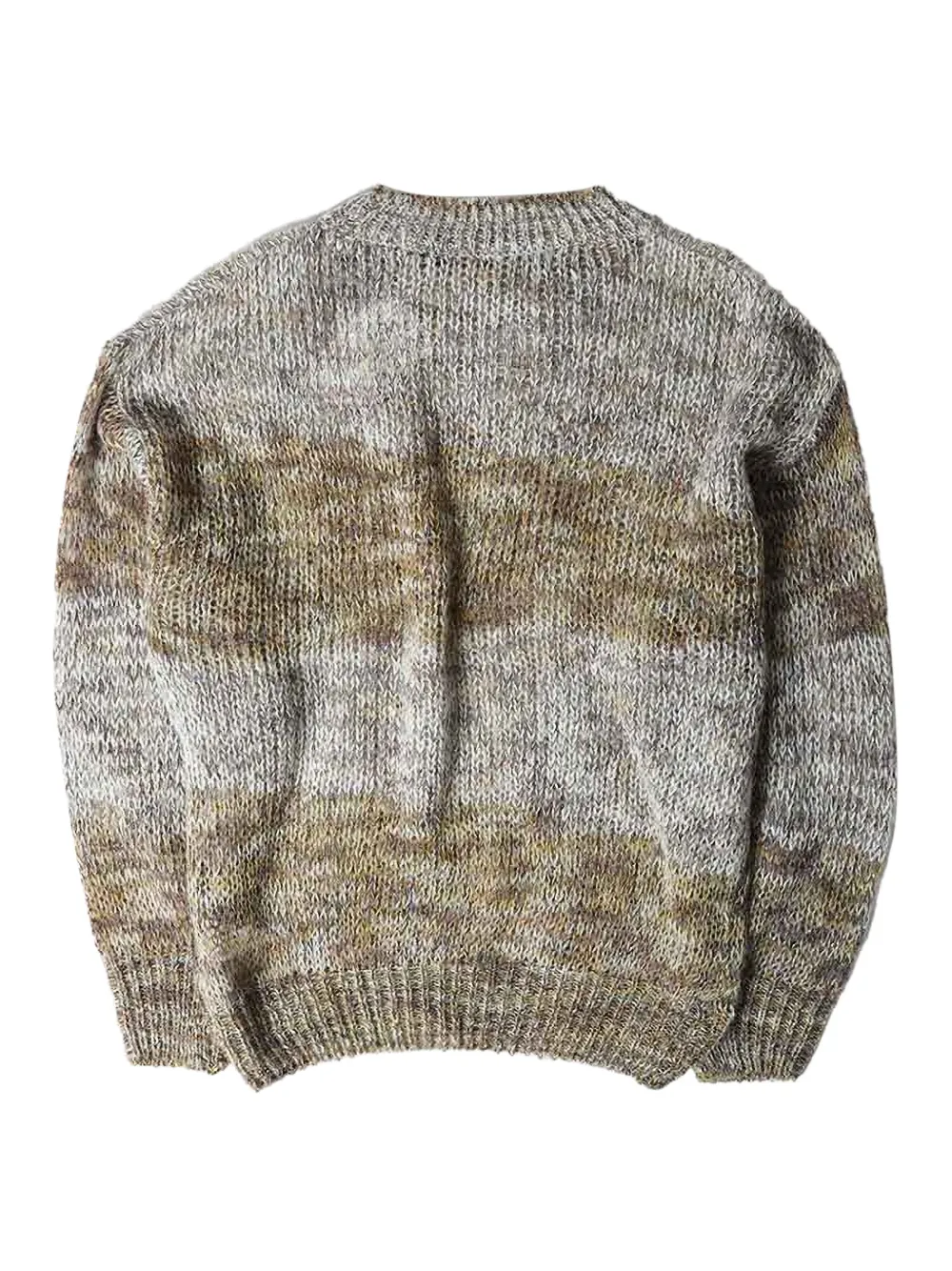Open YY speckled striped sweater | Knitted Sweaters | Image 2