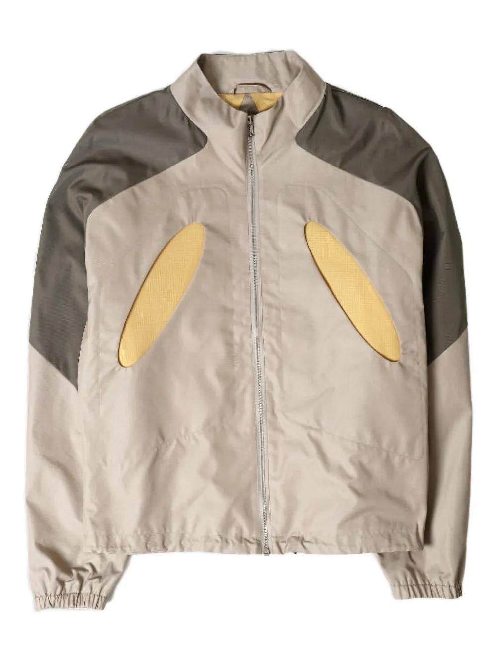 _j.l-a.l_ Aperture Panelled Zip-front Jacket In Gray