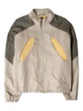 _J.L-A.L_ Aperture panelled zip-front jacket - Grey