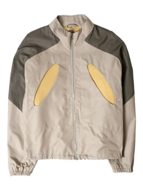 _J.L-A.L_  Aperture panelled zip-front jacket
